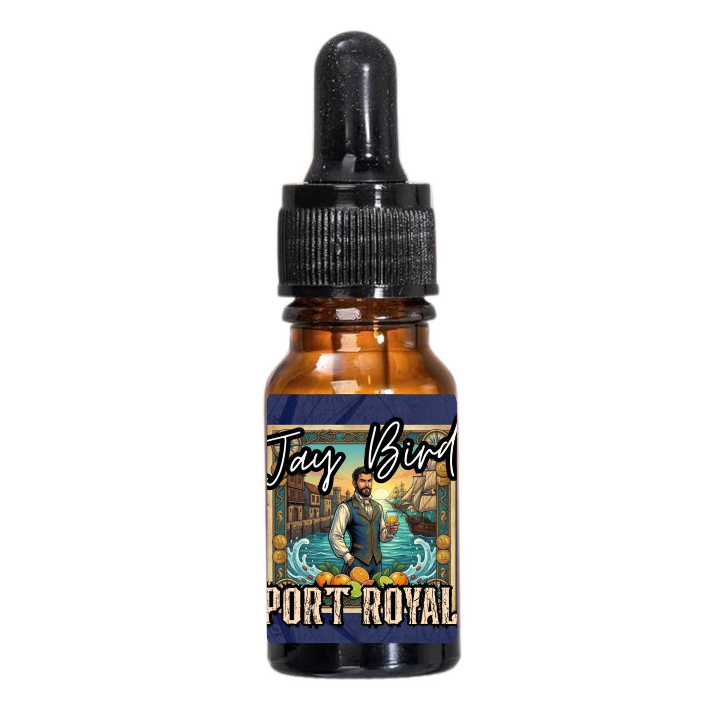 Port Royal Beard Oil (Tides of Fortune #1) | Distilled Lime Zest • Crisp Briny Bergamot • Sun-Bleached Driftwood