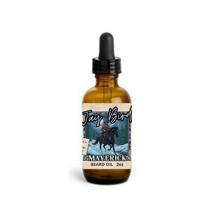 Maverick Beard Oil (Rogue’s Gallery #3) | Wild Blueberry • Orchard Apple • Highland Cedar