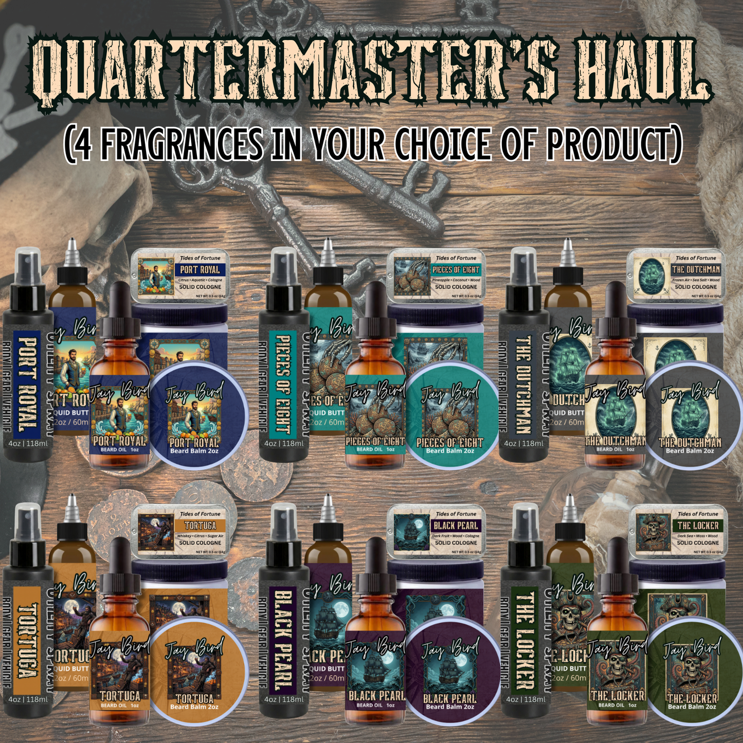 The Quartermaster’s Haul (4-Bounty Bundles)