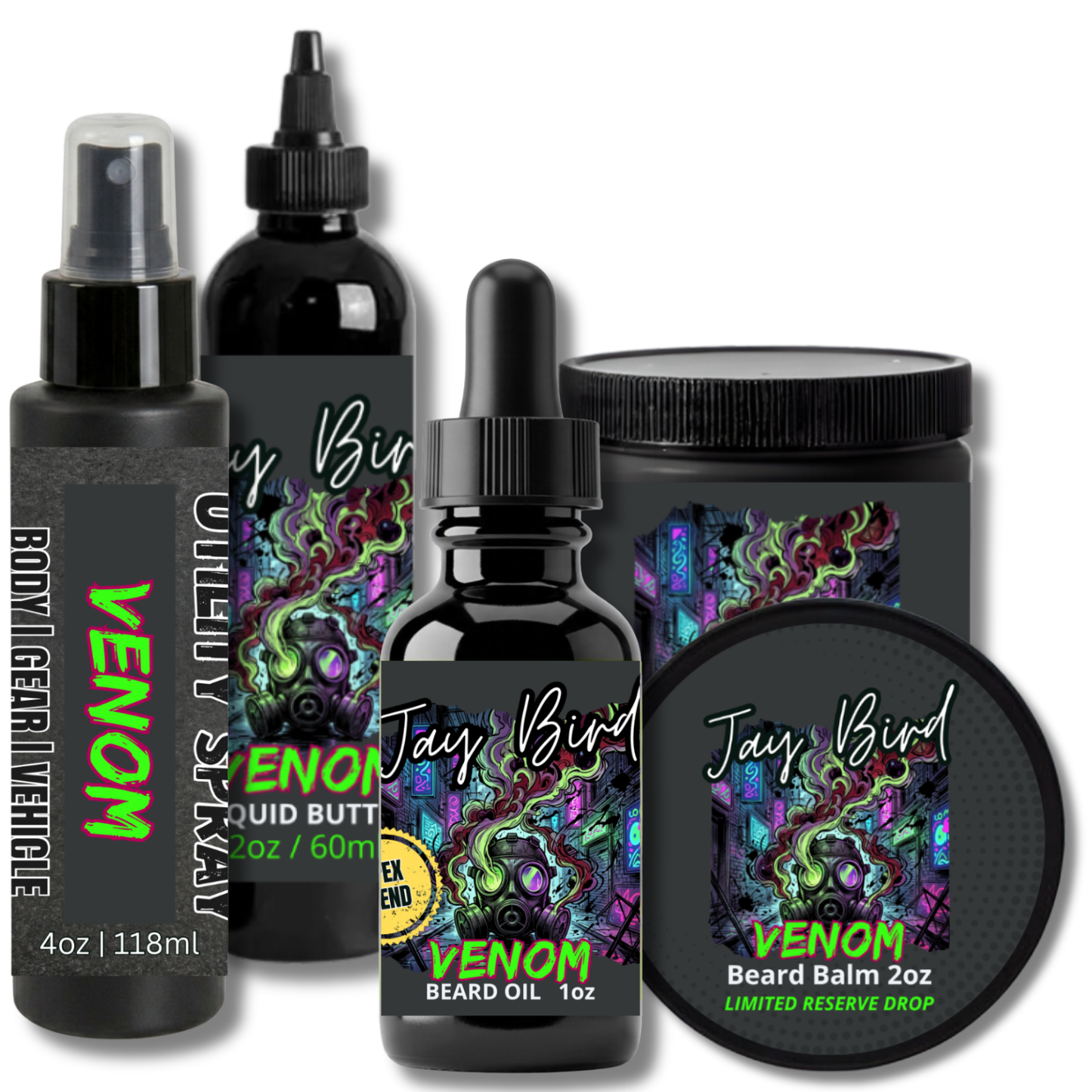 Venom Full Utility Arsenal (Limited Reserve) | Spiked Black Cherry • Resinous Incense • Sharp Yuzu