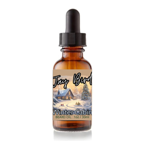 Winter Cabin Beard Oil (Winter Limited) | Cozy Peppermint Warmth