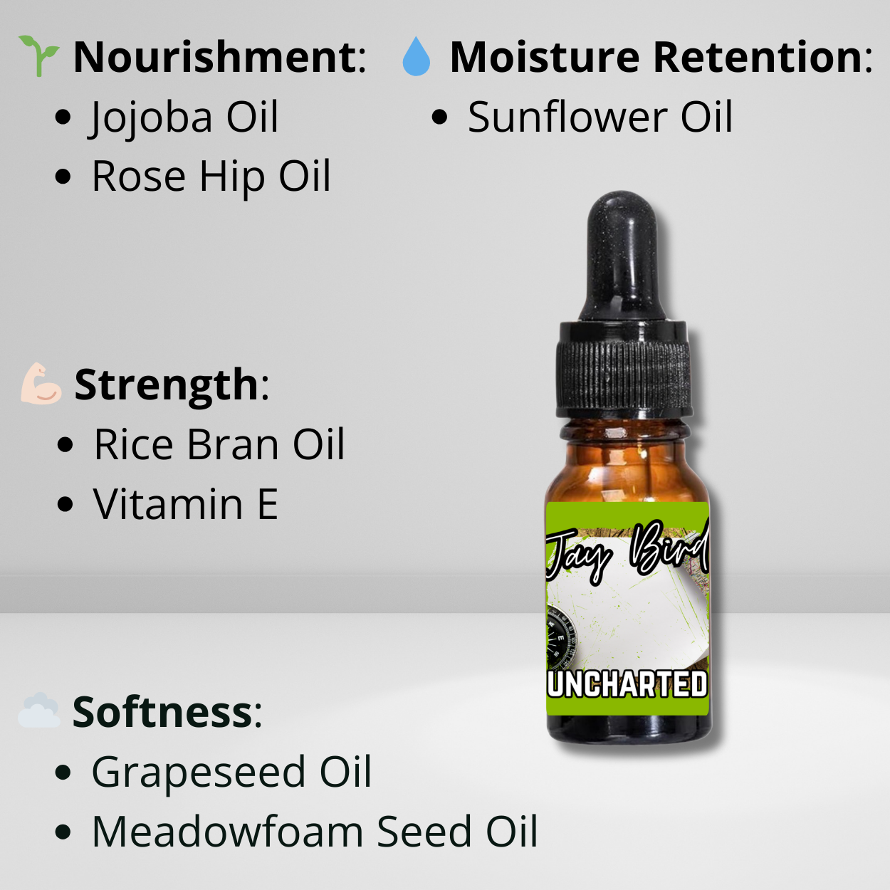 10ml (.33oz) Beard Oil Sample | Your Choice of Fragrance