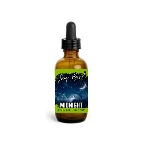 Midnight Beard Oil - Cool Lavender | Shadowed Oak | Velvety Mahogany