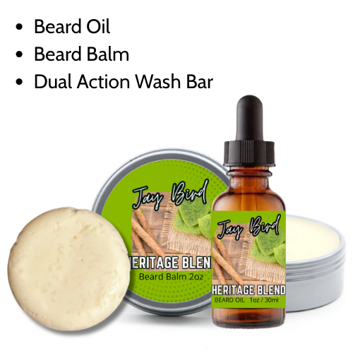 Groom and Clean Kit | Oil, Balm, and Wash Bar