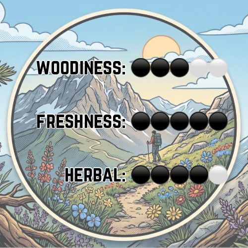 High Country Solid Cologne (Spring Seasonal) - Dewy Wildflower | Bergamot Zest | Soft Cedar