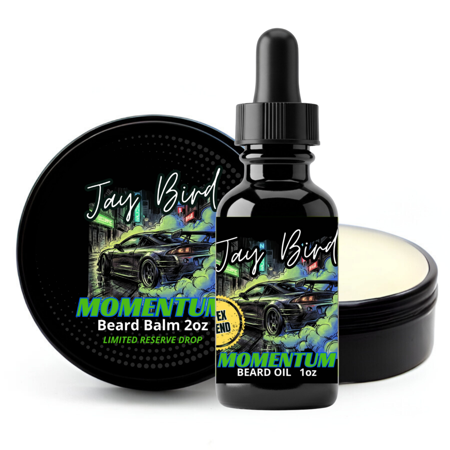 Momentum Oil and Balm (Limited Reserve) | High-Octane Freshness • Pure ‘99 Nostalgia • Apple, Crushed Leaf, Clean Musk