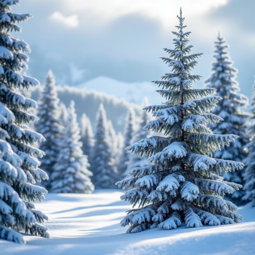 Frosted Woods