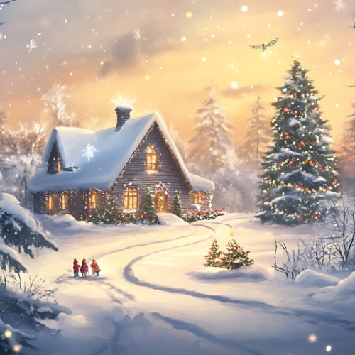 Winter Cabin