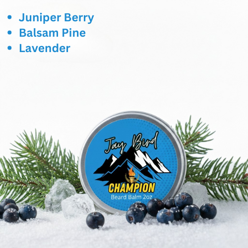Champion Beard Balm (Olympics Limited) | Alpine Pine and Bold Cologne