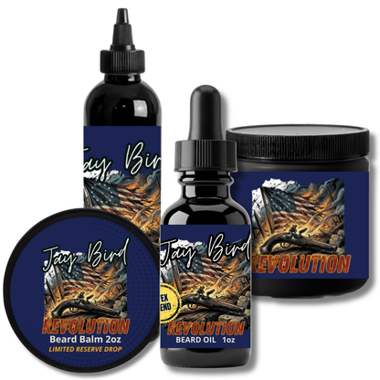 Revolution Complete Beard (Limited Reserve) | Whiskey-Soaked Oak • Smoldering Tobacco • Spiced Leather