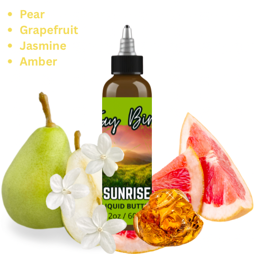 Sunrise Liquid Beard Butter - Juicy Pear | Radiant Grapefruit | Golden Amber