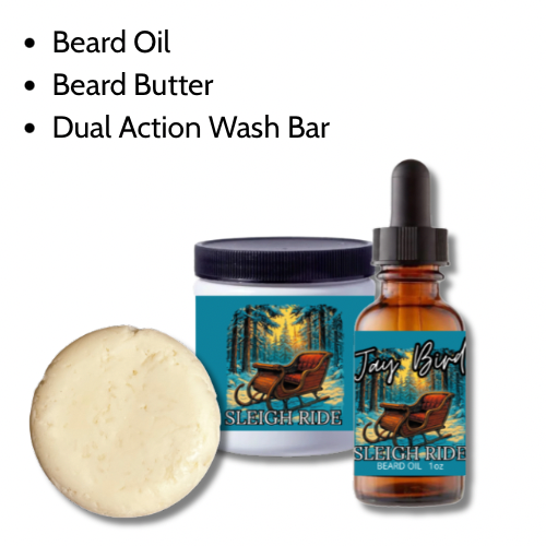 Sleigh Ride Nourishing Wash Kit | Oil, Butter, and Wash Bar (Winter Limited)