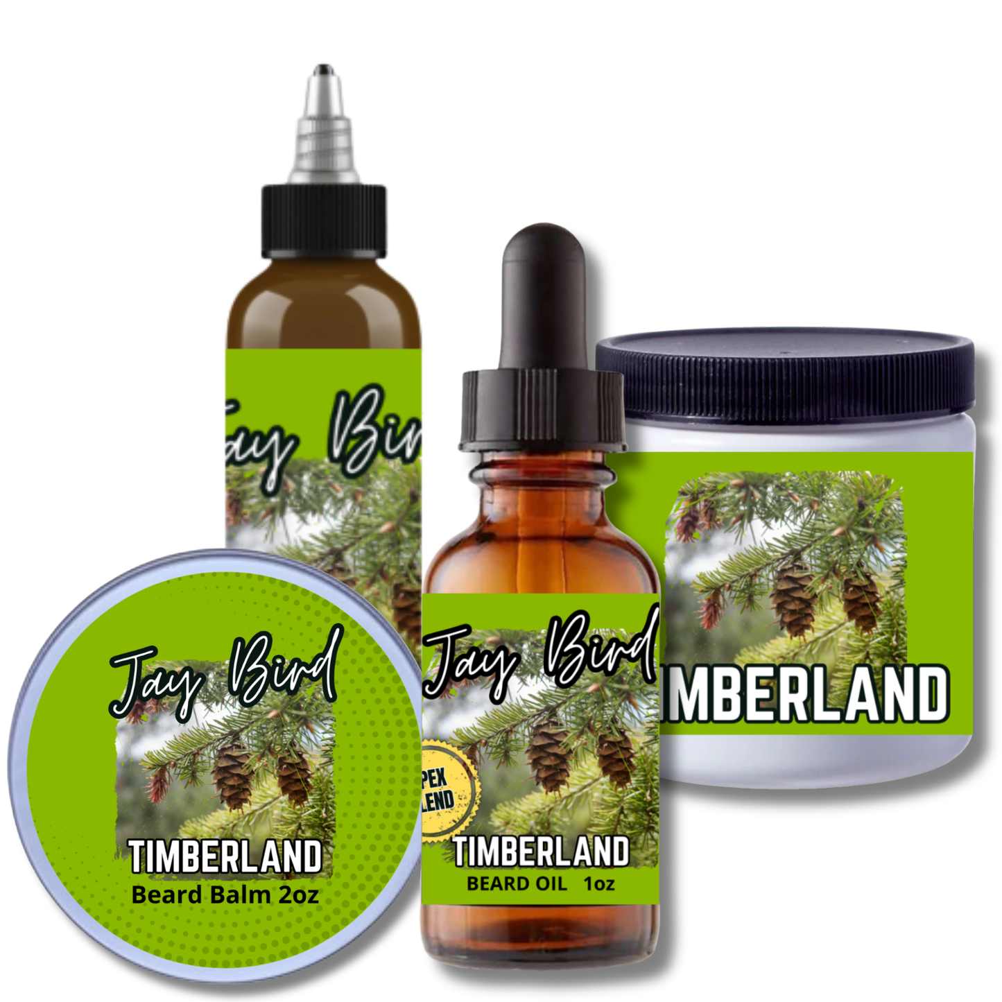 Timberland Complete Beard | Oil, Balm, Liquid Butter, and Butter