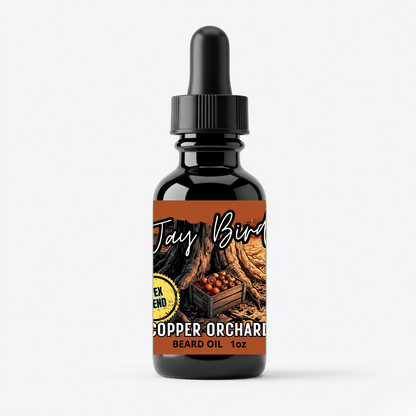 Copper Orchard Beard Oil (Limited Reserve) | Radiant Blood Orange • Spiced Cider • Weathered Oak