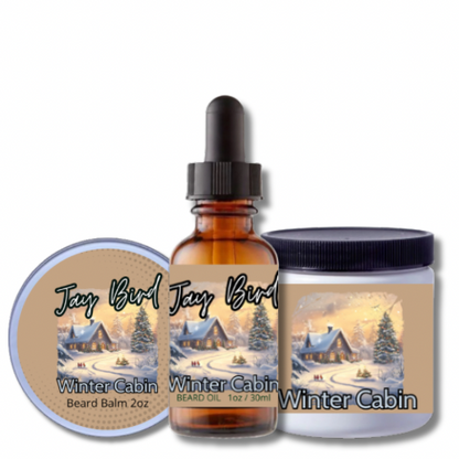 Winter Cabin Style and Soften Kit | Oil, Balm and Butter (Winter Limited)