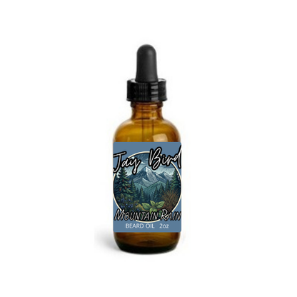 Mountain Rain Beard Oil (Spring Limited) - Crisp Ozone | Slate Rock | High Altitude Air