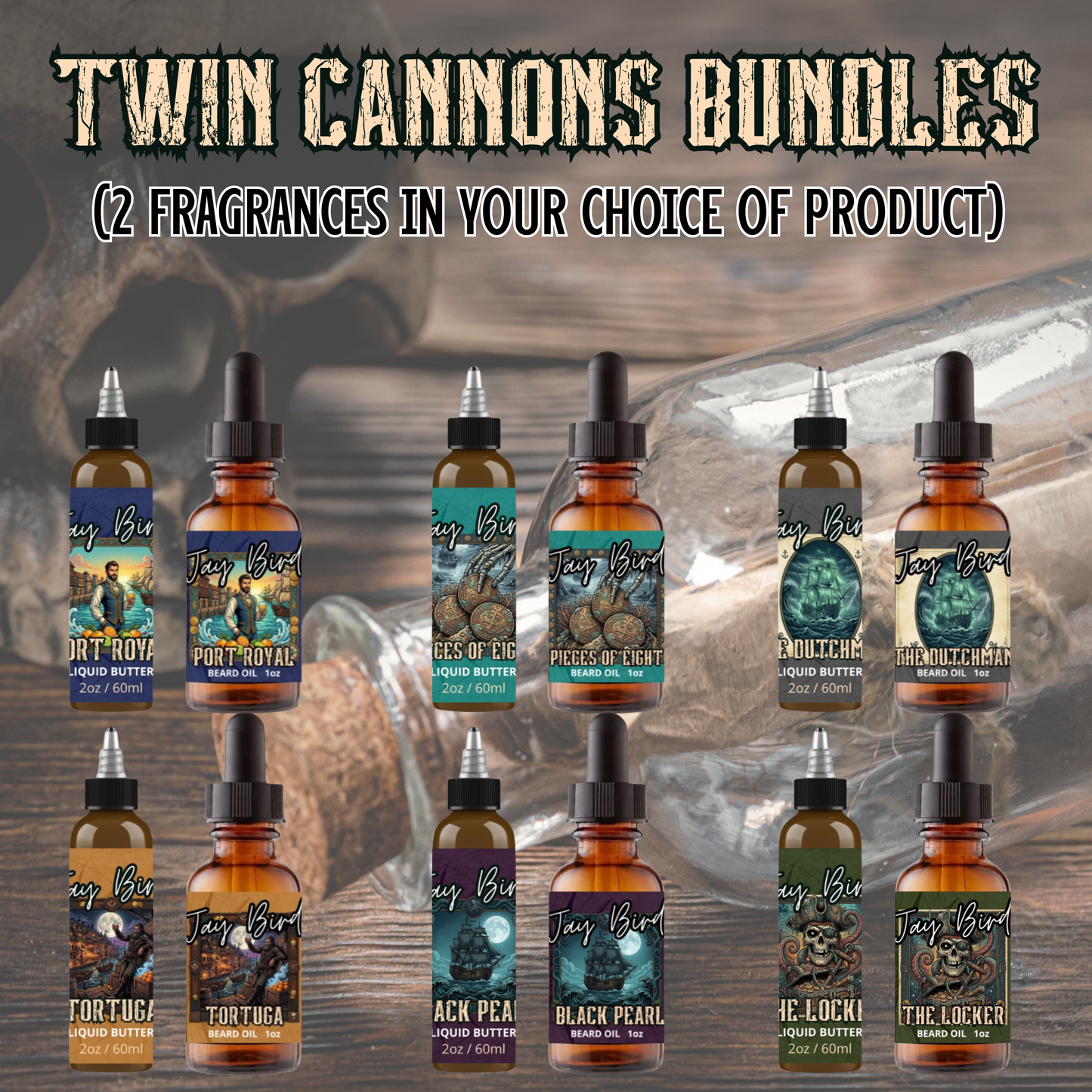 The Twin Cannons (2-Bounty Bundles)
