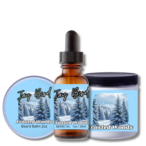 Frosted Woods Style and Soften Kit | Oil, Balm and Butter (Winter Limited)