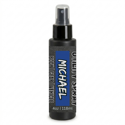 Michael Utility Spray (NoMoreTyrs Collab) | Foggy Ocean Air • Engine Oil • Rich Oakmoss