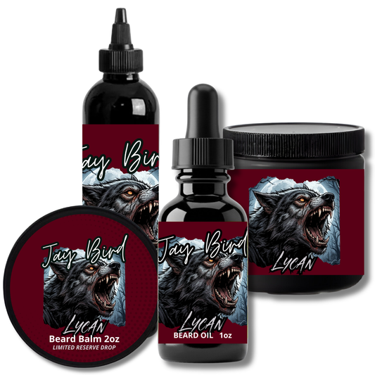 Lycan Complete Beard (Limited Reserve) | Savage Blood Orange • Smoked Bourbon • Feral Leather