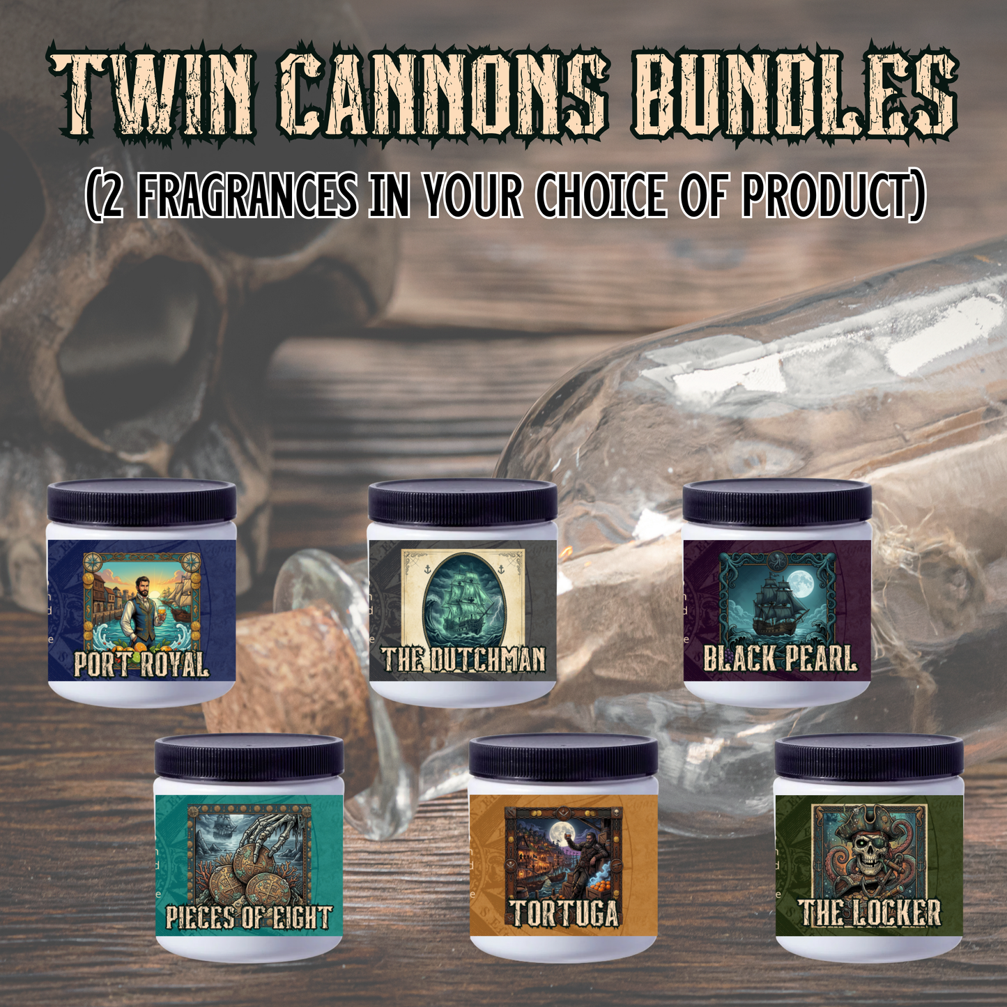 The Twin Cannons (2-Bounty Bundles)