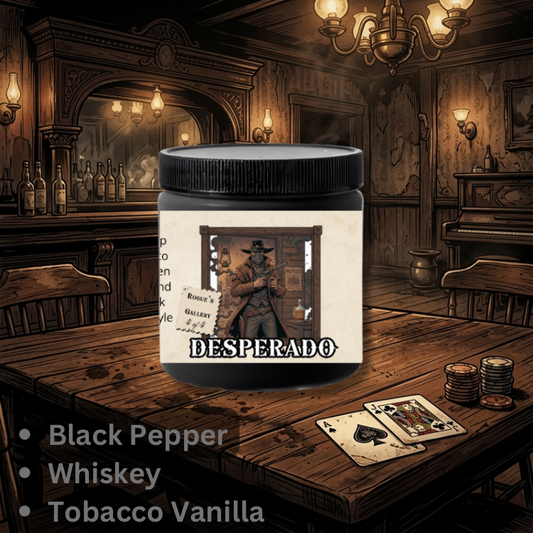 Desperado Beard Butter (Rogue’s Gallery #4) | Cracked Pepper • Smooth Vanilla • Barrel Whiskey