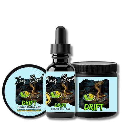 Drift Oil, Balm, and Butter (Limited Reserve) | Distilled Lime • Tropical Coconut • Smooth Cuban Tobacco
