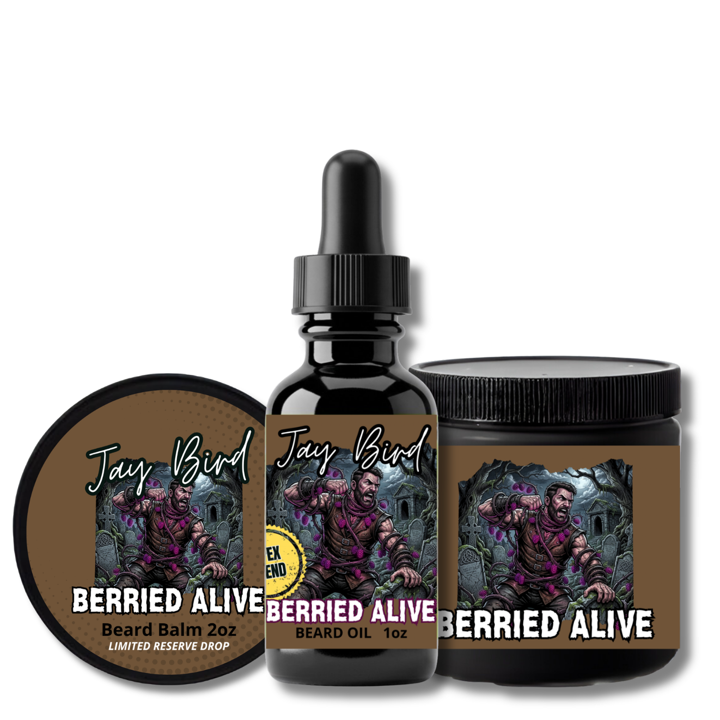 Berried Alive Oil, Balm and Butter (Limited Reserve) | Wild Mulberry • Turned Earth • Black Teakwood