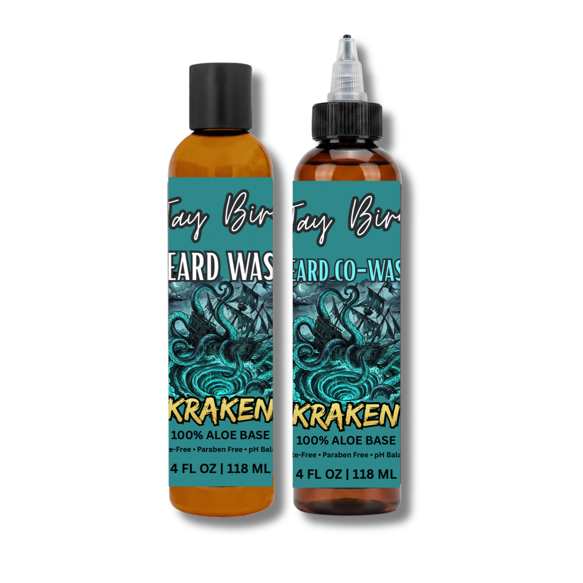 Kraken Wash or Co-Wash (Mythos) | Freezing Ozone • Black Amber • Crushed Moss