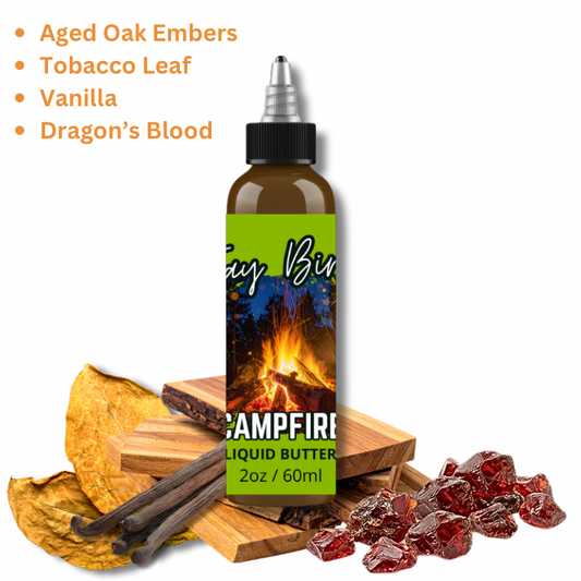 Campfire 2.0 Liquid Beard Butter - Smoldering Embers | Aged Oak | Dragon’s Resin