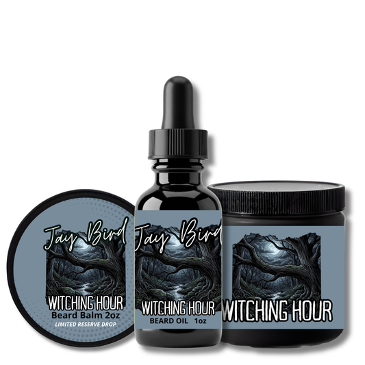 Witching Hour Oil, Balm, and Butter (Limited Reserve) | Dark Blackberry • Ancient Oud • Mystical Resins
