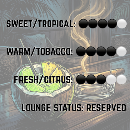 Drift Beard Balm (Limited Reserve) | Distilled Lime • Tropical Coconut • Smooth Cuban Tobacco
