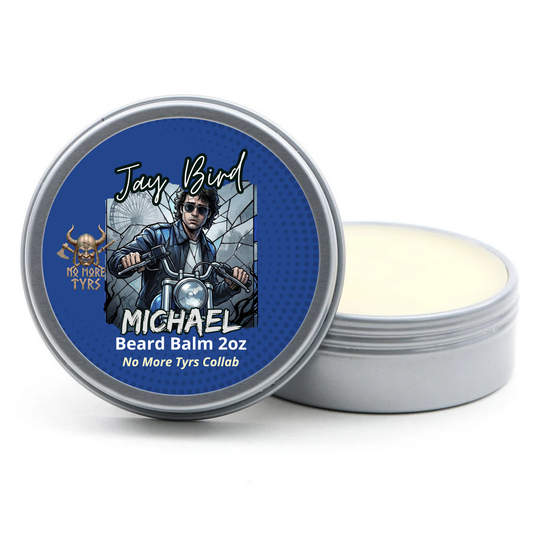 Michael Beard Balm (NoMoreTyrs Collab) | Foggy Ocean Air • Engine Oil • Rich Oakmoss