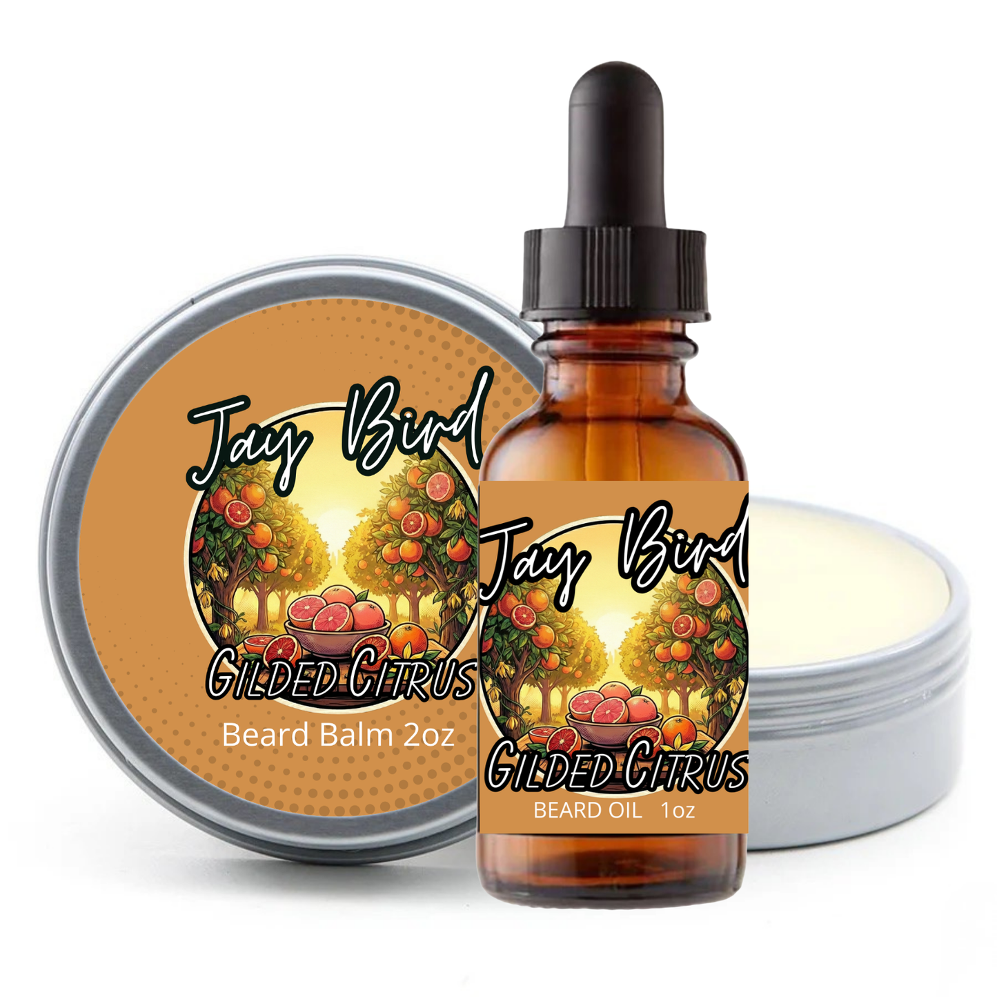 Gilded Citrus Style Essentials Kit | Oil and Balm (Spring Limited) 100% Essential Oil Blend