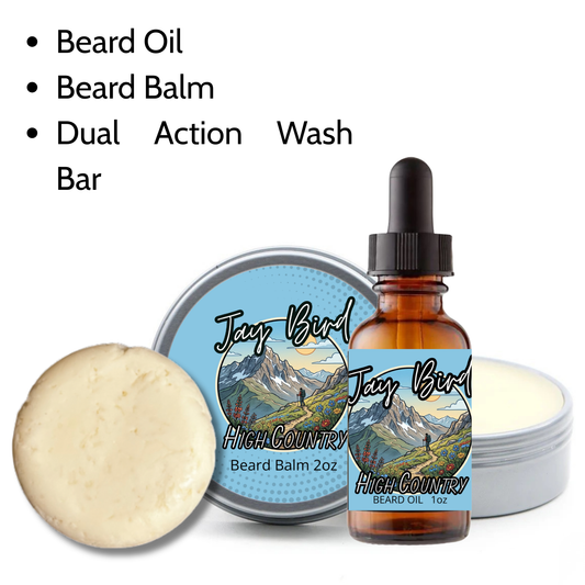 High Country Groom and Clean Kit | Oil, Balm, and Wash Bar (Spring Limited)