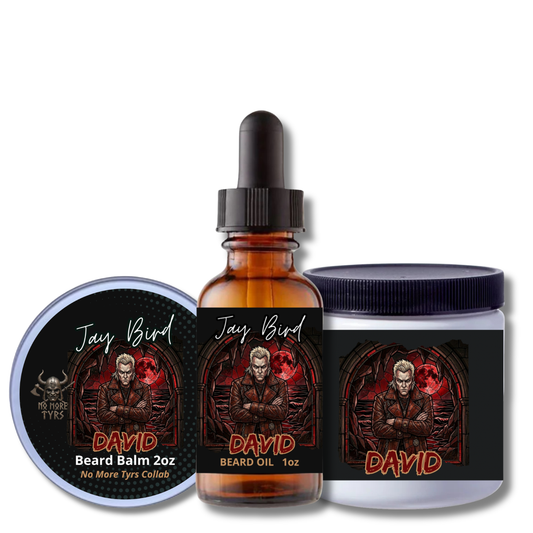 David Oil, Balm and Butter (NoMoreTyrs Collab) | Battered Leather • Damp Cave Soil • Motor Grease