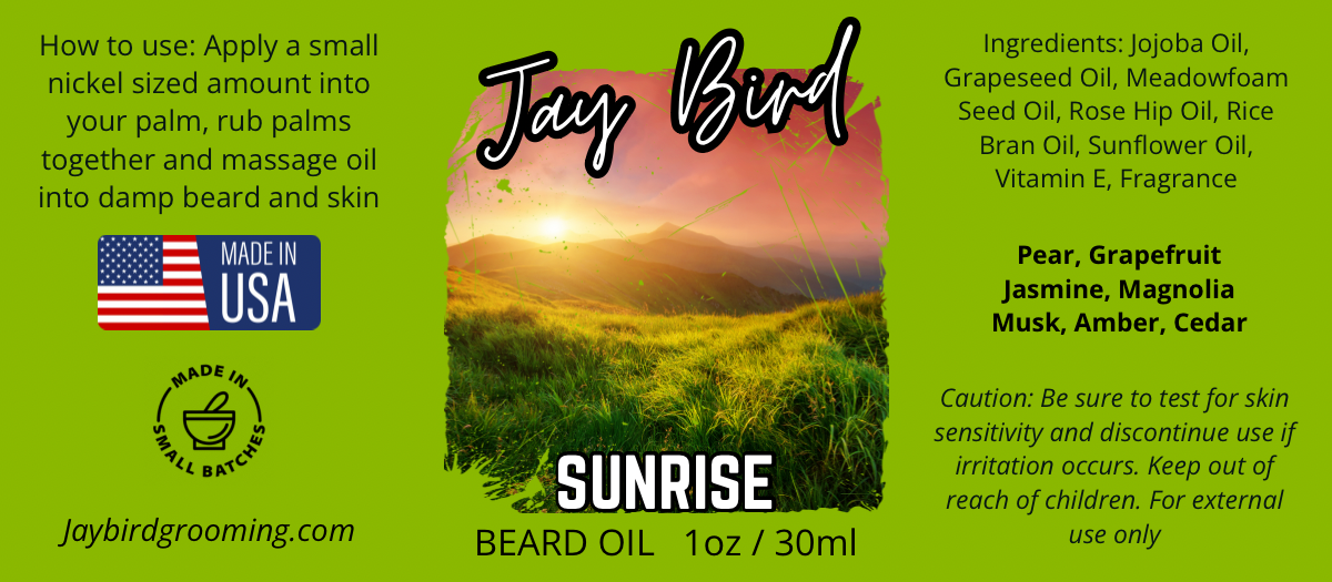 Sunrise Beard Oil | Bright Citrus Woods