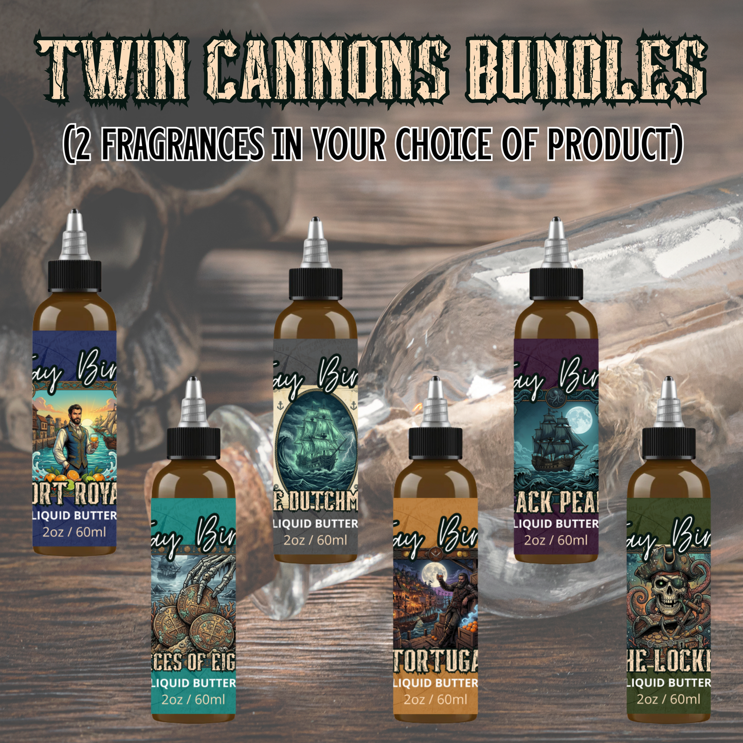 The Twin Cannons (2-Bounty Bundles)