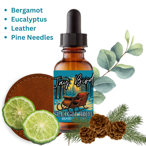 Sleigh Ride Beard Oil (Winter Limited) | Festive Pine Escape