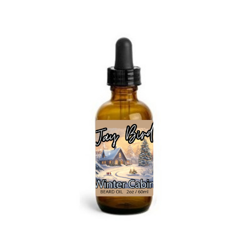 Winter Cabin Beard Oil (Winter Limited) | Cozy Peppermint Warmth