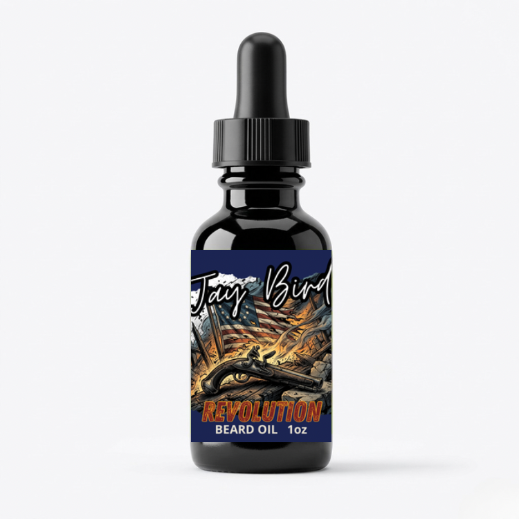 Revolution Beard Oil (Limited Reserve) | Whiskey-Soaked Oak • Smoldering Tobacco • Spiced Leather