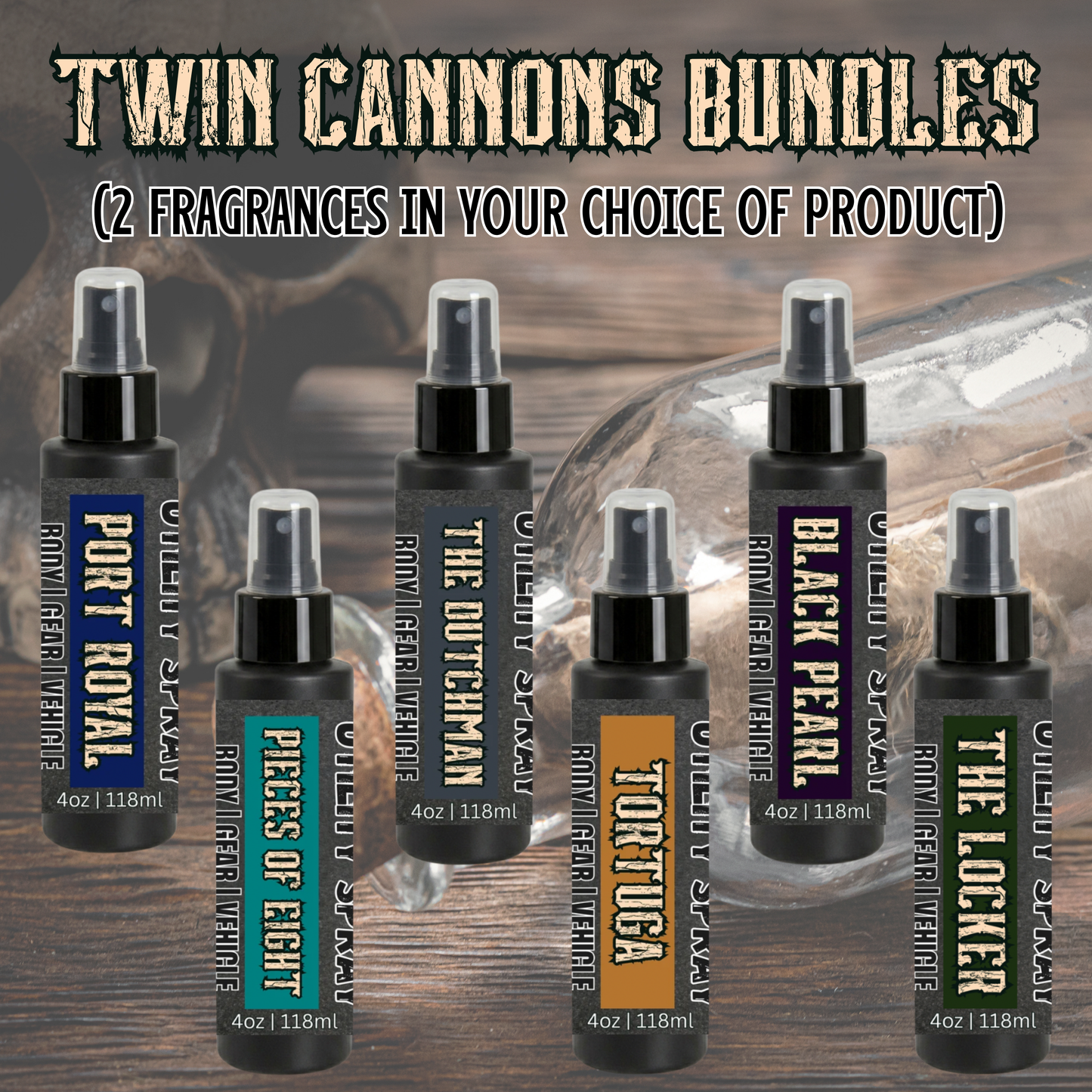 The Twin Cannons (2-Bounty Bundles)