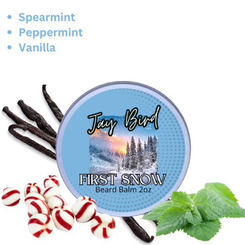 First Snow Beard Balm (Winter Limited) | Smooth Mint Air