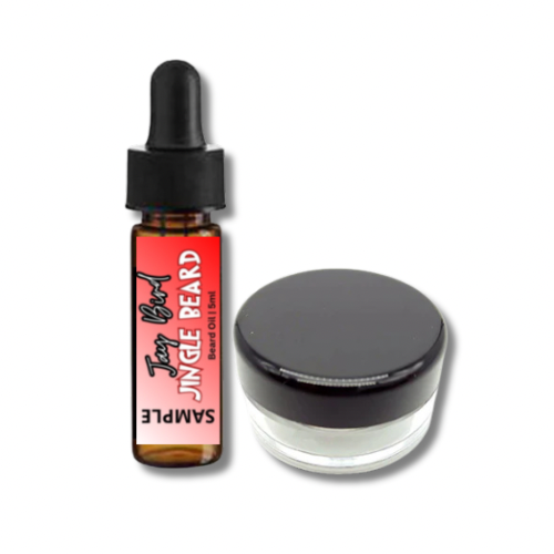 Jingle Beard Sample Kit | Oil and Balm (Christmas Limited)