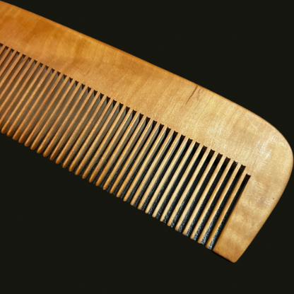 Medium Tooth Peachwood Comb