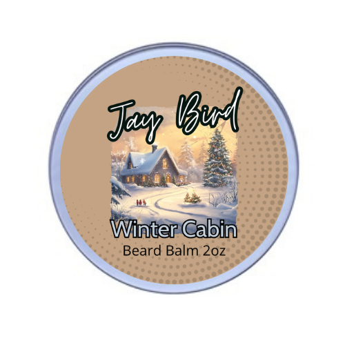Winter Cabin Beard Balm (Winter Limited) | Cozy Peppermint Warmth