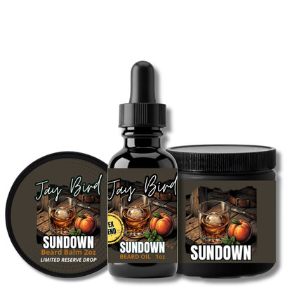 Sundown Oil, Balm, and Butter (Limited Reserve) | Sweet Georgia Peach • Aged Whiskey • Weathered Cedar
