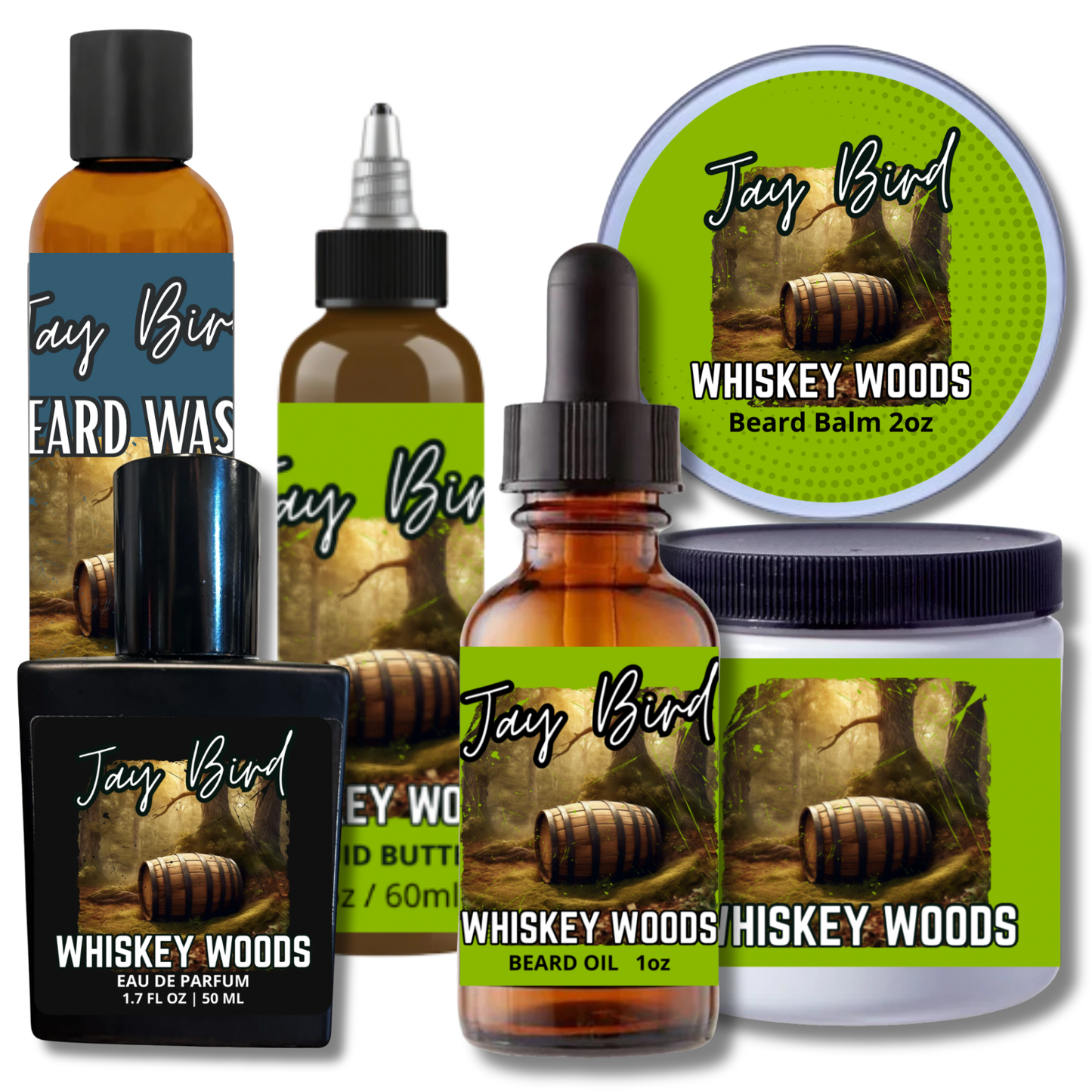 Whiskey Woods Ultimate Wash Bundle w/ Cologne