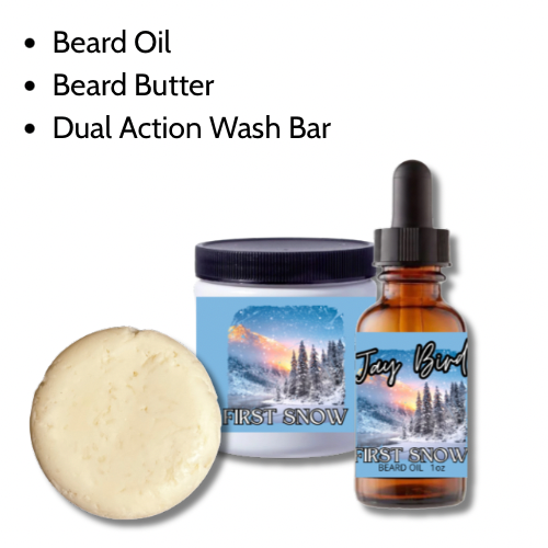 First Snow Nourishing Wash Kit | Oil, Butter, and Wash Bar (Winter Limited)