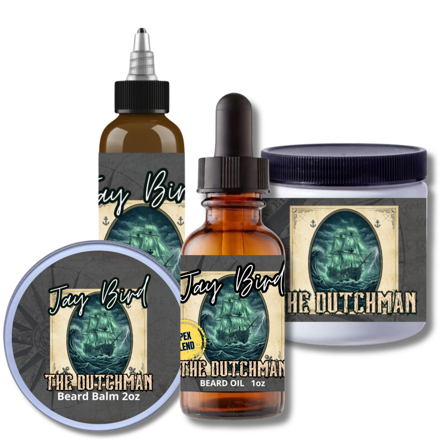 The Dutchman (Tides of Fortune #3) | Sub-Zero Ozonic Air • Mineral Sel de Mer • Frost-Bitten White Birch